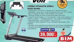 VOİT STRİDE OTOMATİK EĞİMLİ KOŞU BANDI fiyat ve kampanya bilgisi